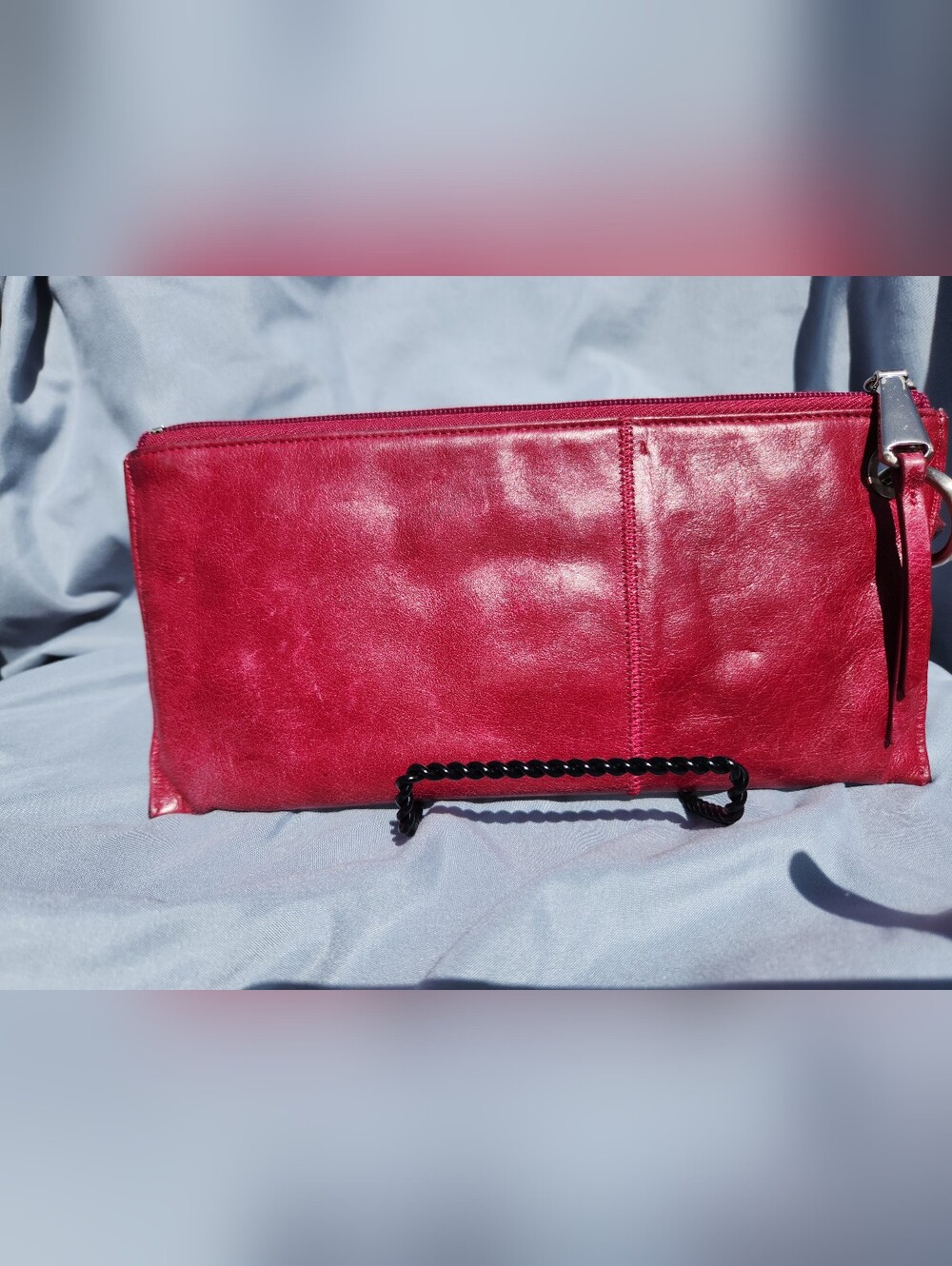 Hobo Leather Clutch Bag
